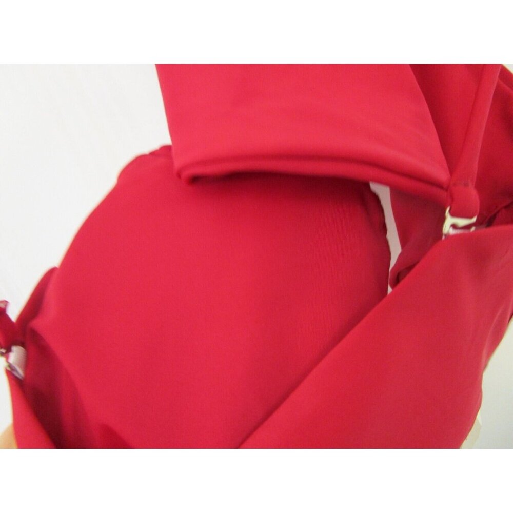 ZAFUL Swim Red Bikini Two Piece Set - Size US 8/Large - Women Swimwear/Suit NWT - Picture 13 of 16